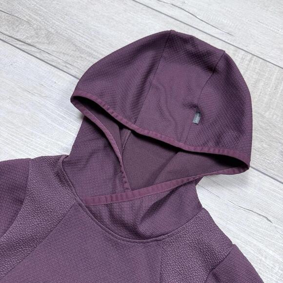 Fusionwear by ARYS Classic Core Pullover Hoodie Maroon Wmns sz S Berlin Techwear - Picture 8 of 11